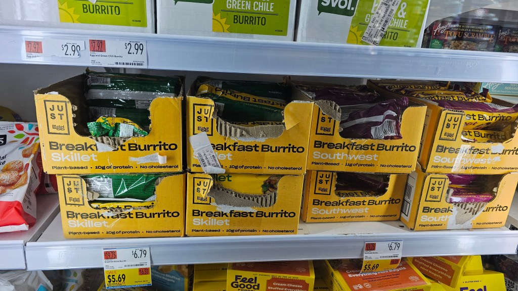 I love Just Egg BUT I won’t pay $6.79 for a frozen breakfast&nbsp;burrito